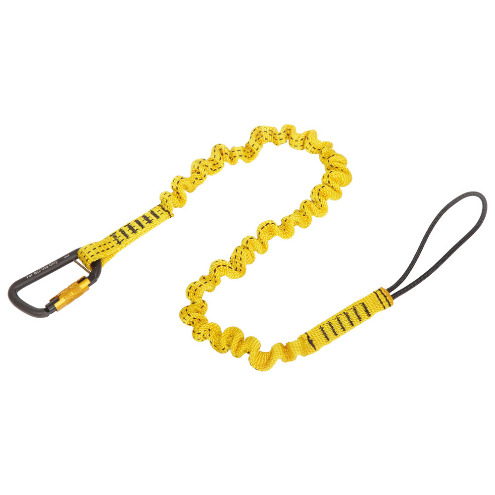 Bungee Halteband, mit Twist-Lock-Karabiner und Schlaufe, Flexmaterial