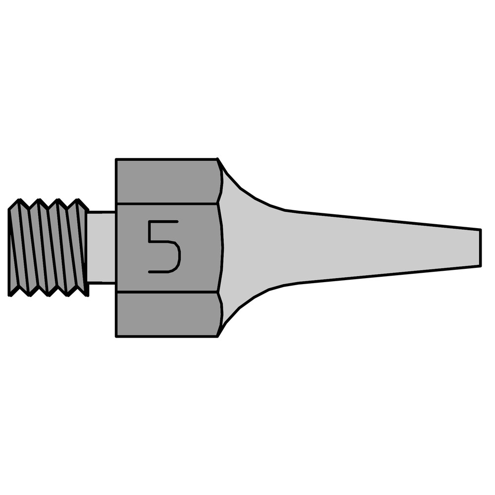 Saugdüse Serie DS, Außen-Ø 1,9 mm, Innen-Ø 0,7 mm, DS 115