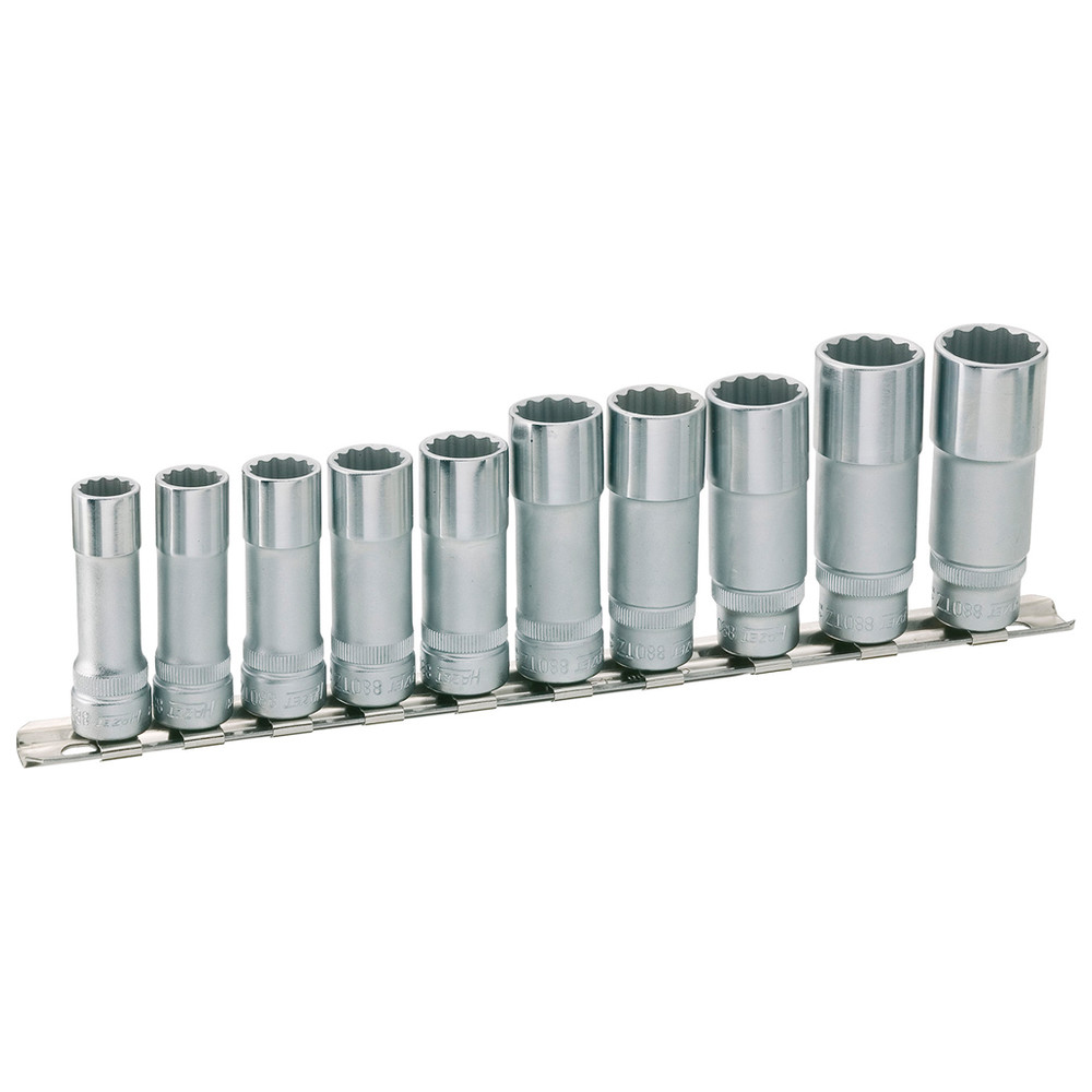 Doppel-6-kant-Steckschlüssel-Satz 880TZ/10H - Vierkant hohl 10 mm (3/8 Zoll) -