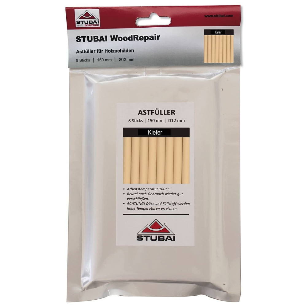 WoodRepair Kompakt Beutel, Kiefer, 8 Sticks