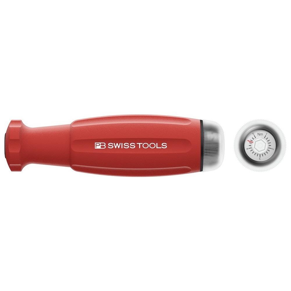 Drehmomentschraubendreher 1,0-5,0Nm fürWechselklingen PB Swiss Tools