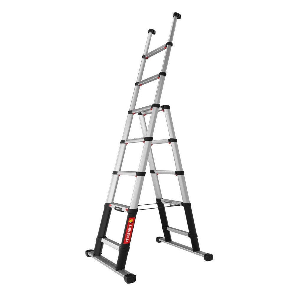 Teleskop-Leiter Combi Line, EN 131 Stufen 80 mm, 2,3 m