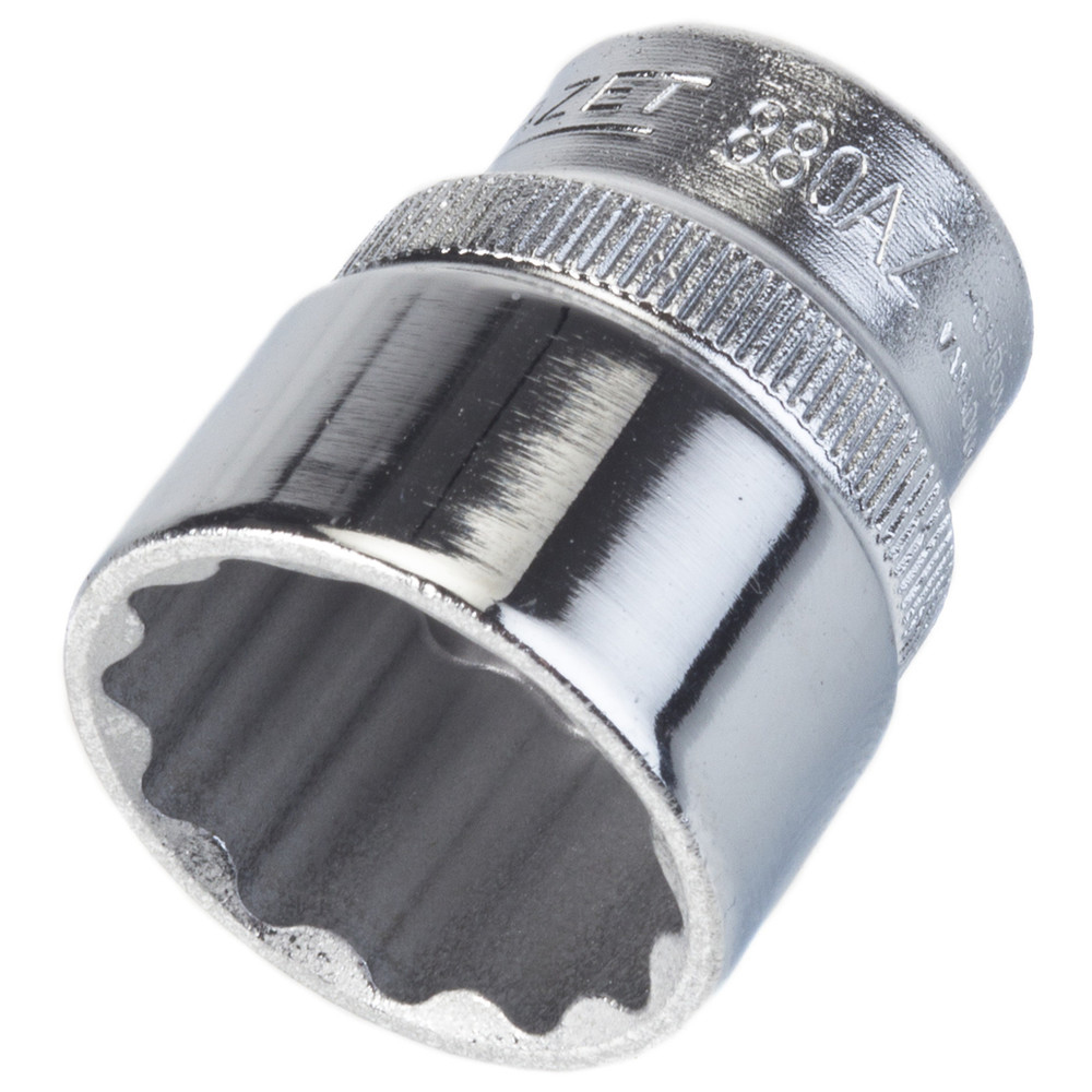 Steckschlüssel-Einsatz (Doppel-6kt.) 880AZ-25/32 - Vierkant hohl 10 mm (3/8 Zol