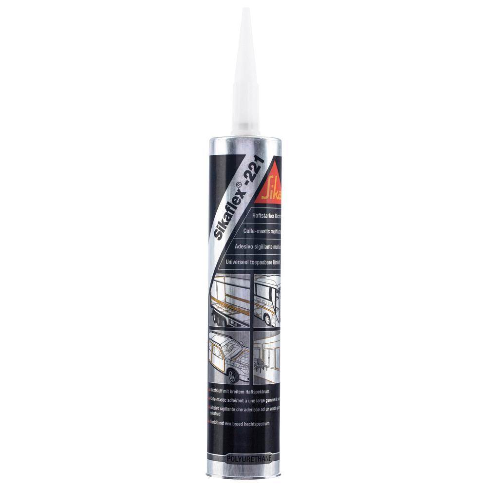 Sikaflex-221 300 ml stahlgrau(MDI)Silka