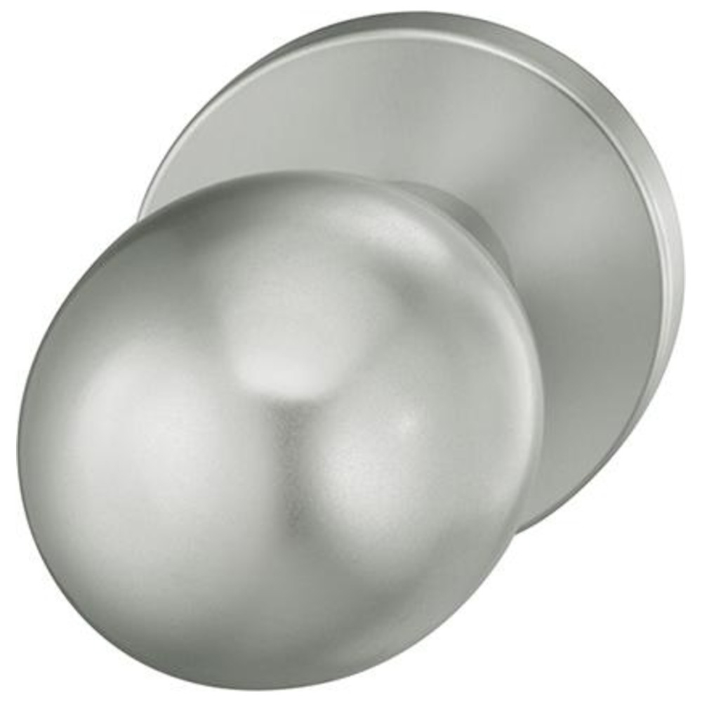 ZT-Türknopf, 0 23 0802, auf Rosette rund Alu F1