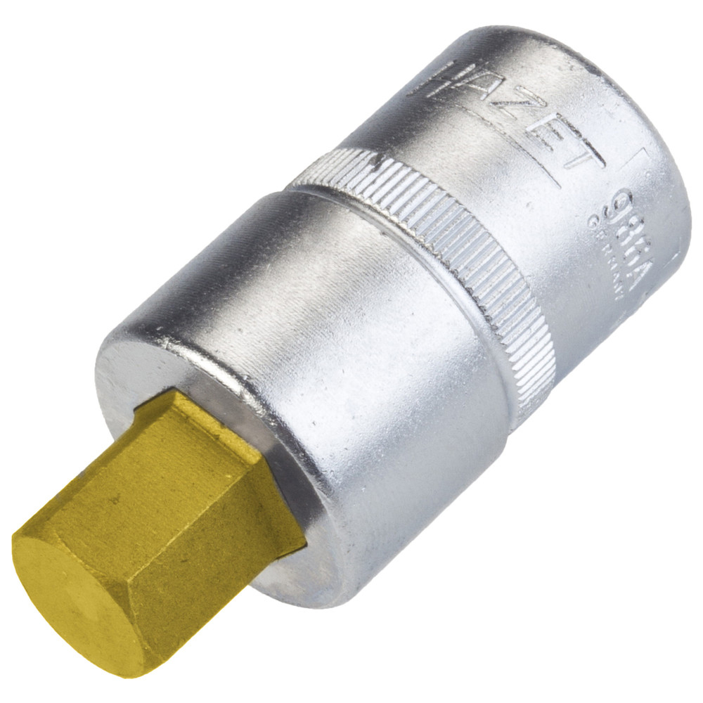 Schraubendreher-Steckschlüsseleinsatz 986A-1/2 - Vierkant hohl 12,5 mm (1/2 Zol