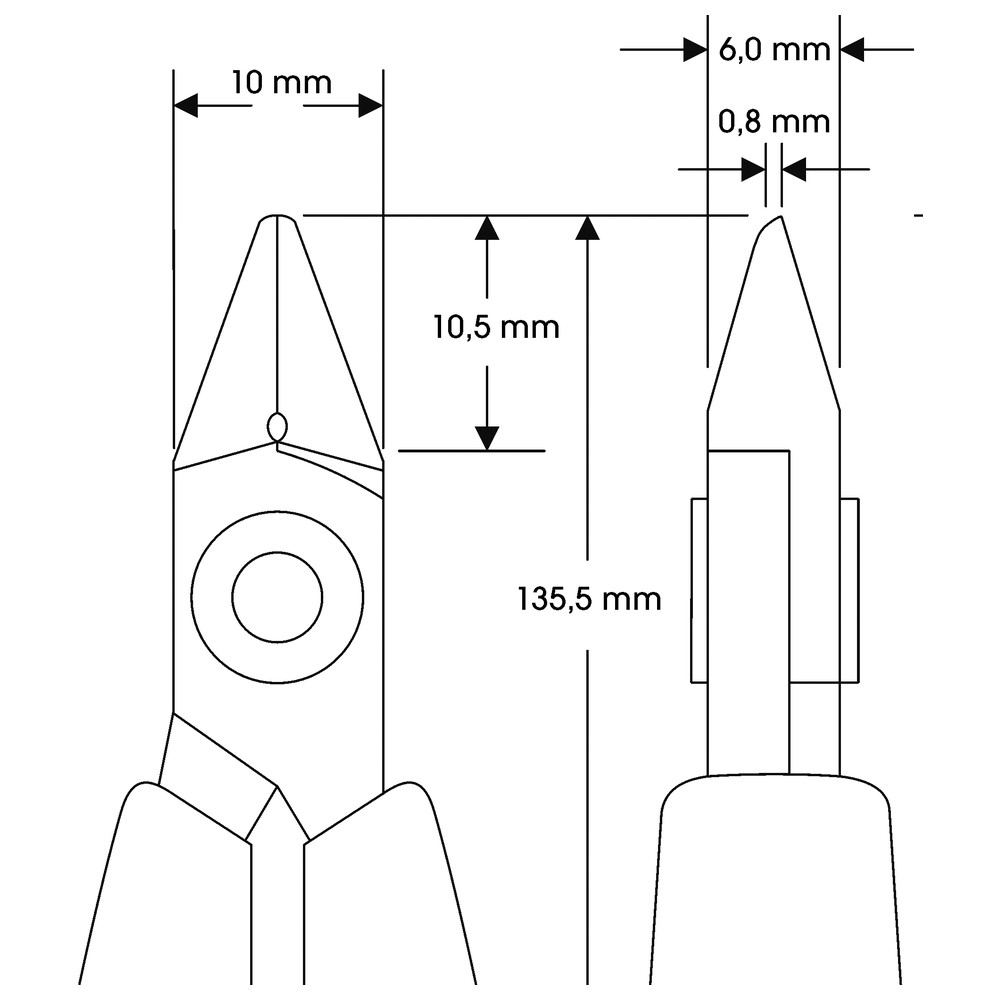 Lindström ESD-Seitenschneider, RX 8145/spitz, Bild 2