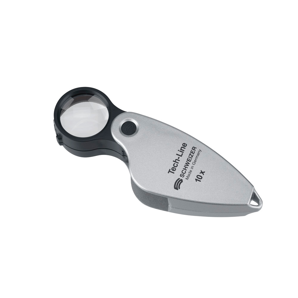 Präzisions-Einschlaglupe Tech-Line, aplanatisch, 10x, 22,8 mm