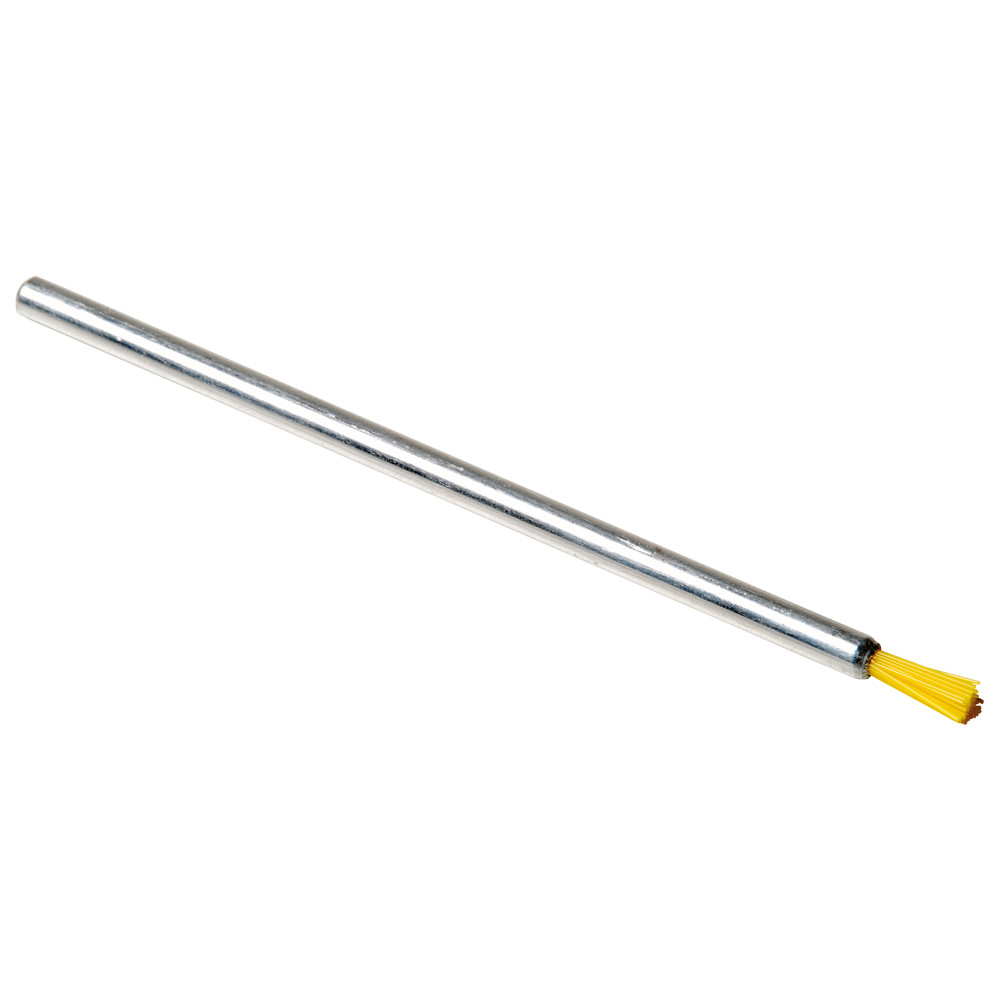 Pinsel, hart, gelbe Nylonborsten, ESD, 3 mm