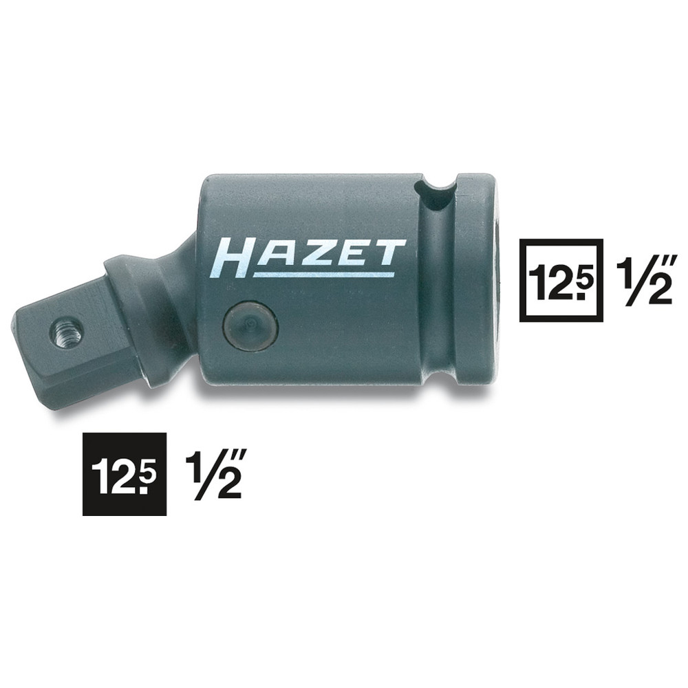 Schlag-, Maschinenschrauber-Gelenkstück 9006S - Vierkant hohl 12,5 mm (1/2 Zoll