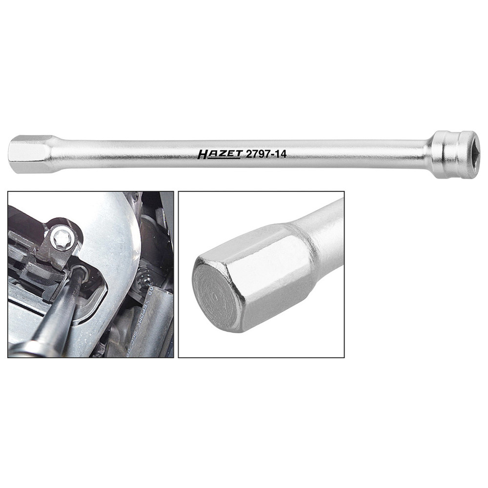 Scheinwerfer-Einstellwerkzeug 2797-14 - Vierkant hohl 10 mm (3/8 Zoll) - Innen-