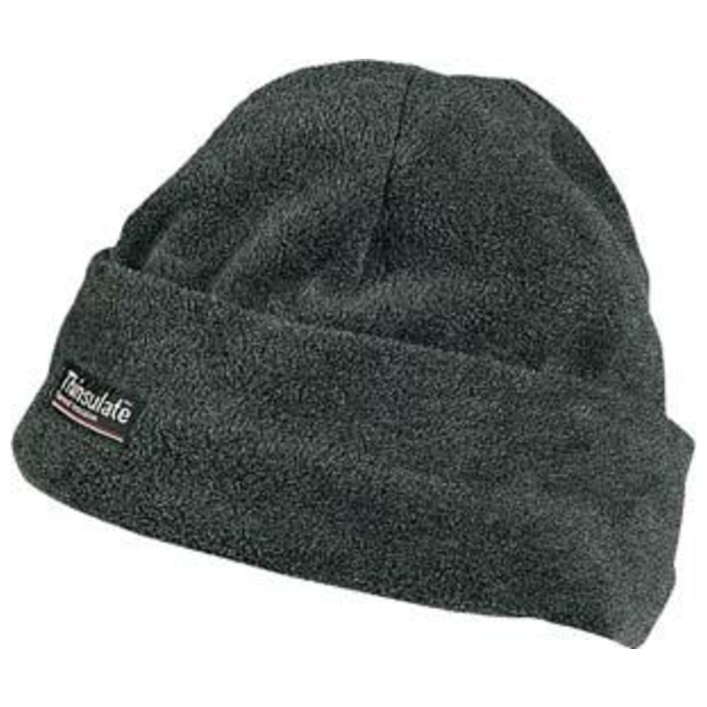 Mütze, Fleece, Thinsulate, grau