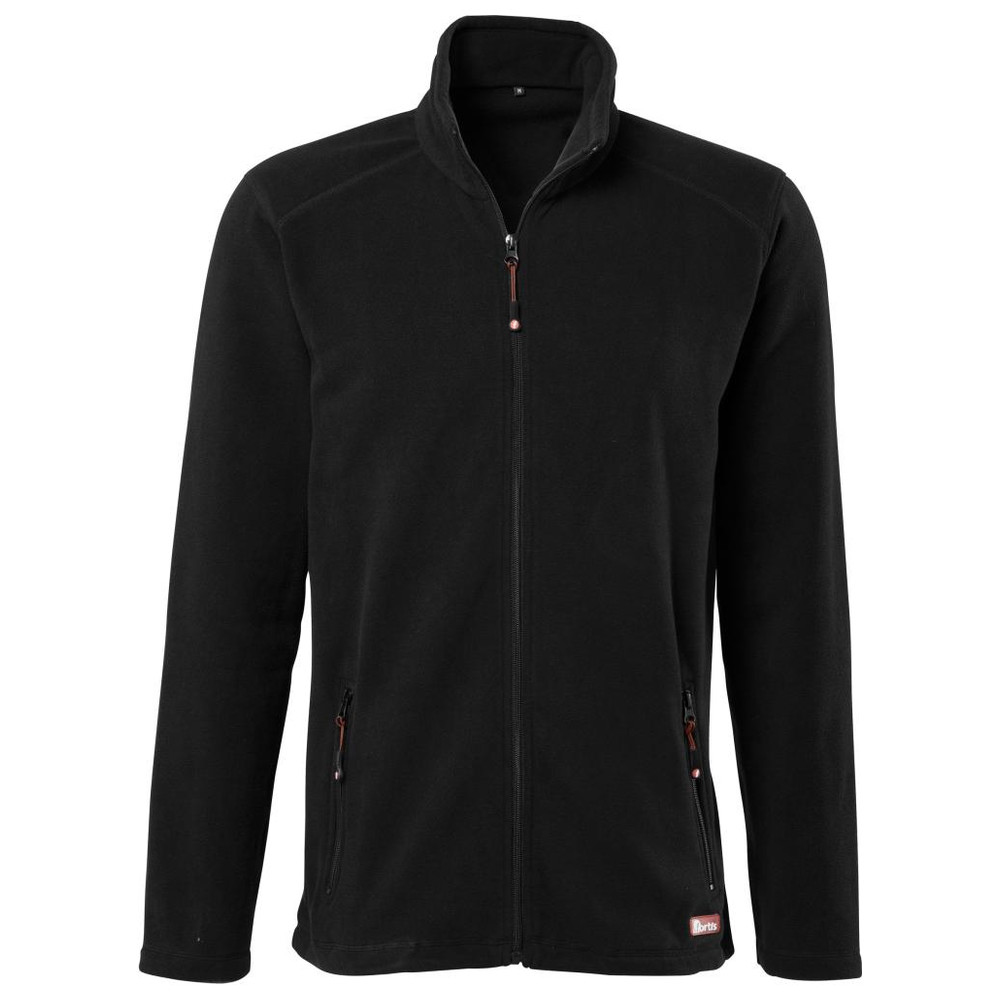 Fleece-Jacke Basic 24, Black, Gr. 3XL