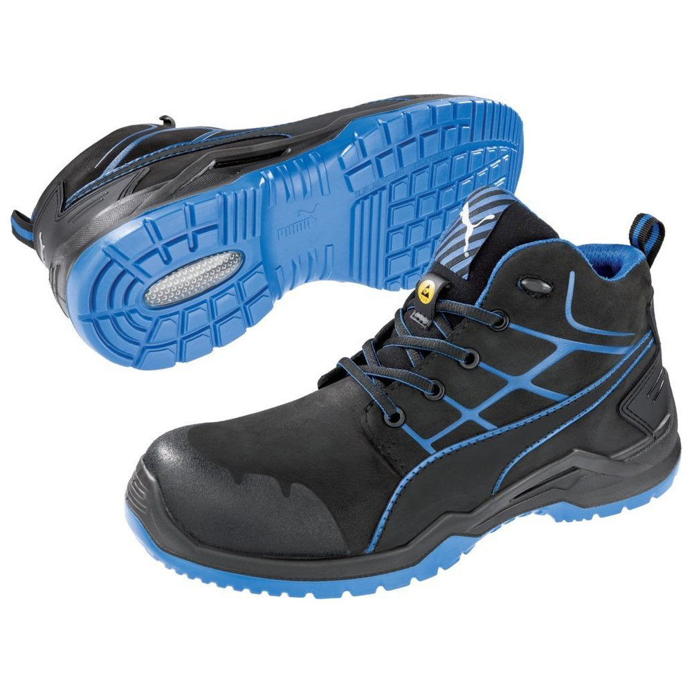 Stiefel 634200, ESD, S3, Gr. 40, schwarz/blau