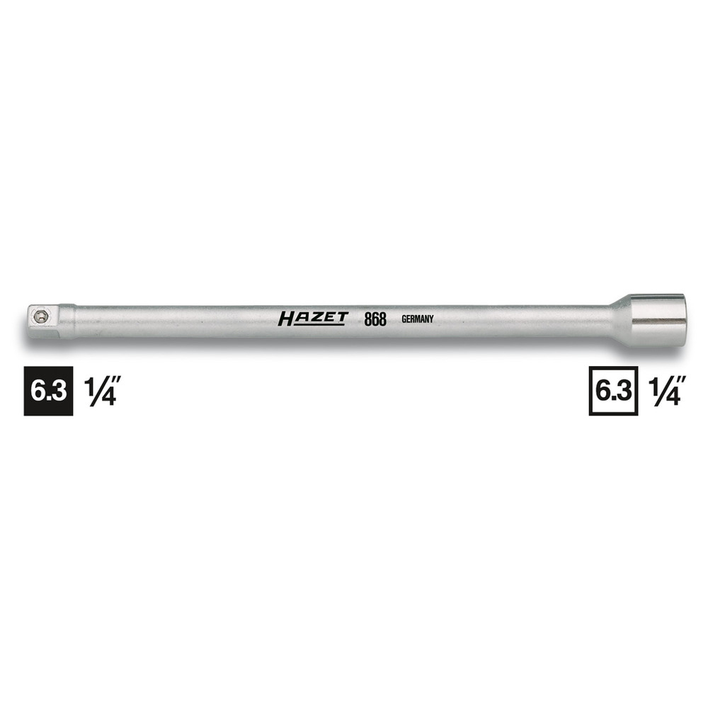 Verlängerung 868 - Vierkant hohl 6,3 mm (1/4 Zoll) - Vierkant massiv 6,3 mm (1/