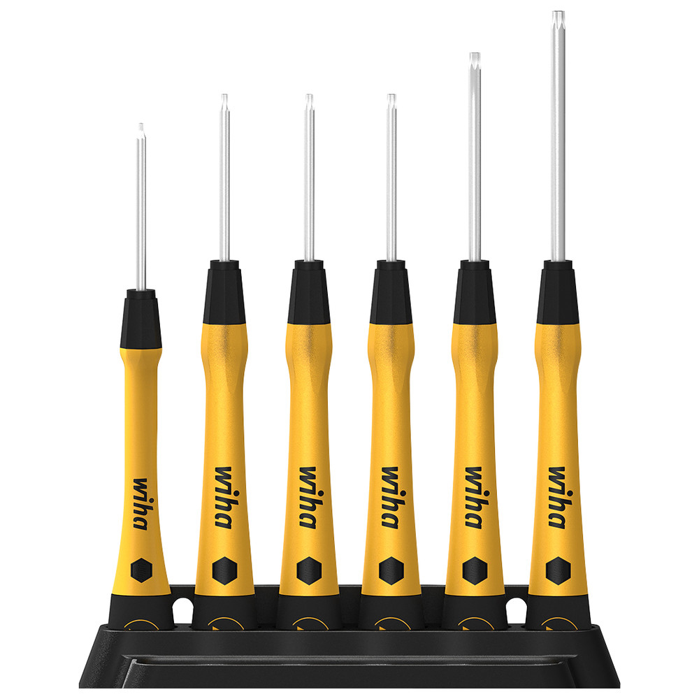Torx-Feinschraubendreher-Satz, 6-teilig, ESD