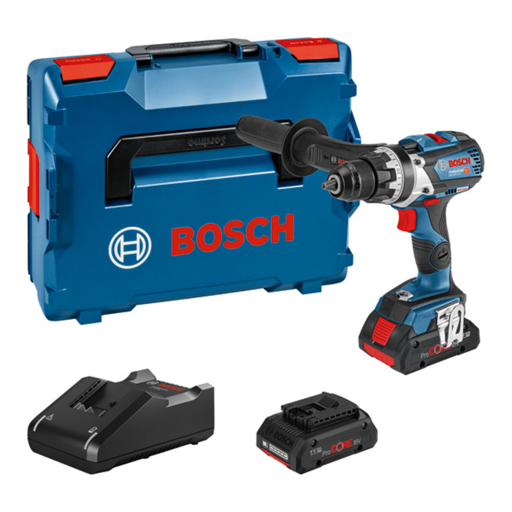Akku-Bohrschrauber GSR 18V-110 C, 2 x Akku ProCORE18V 4.0Ah in L-BOXX