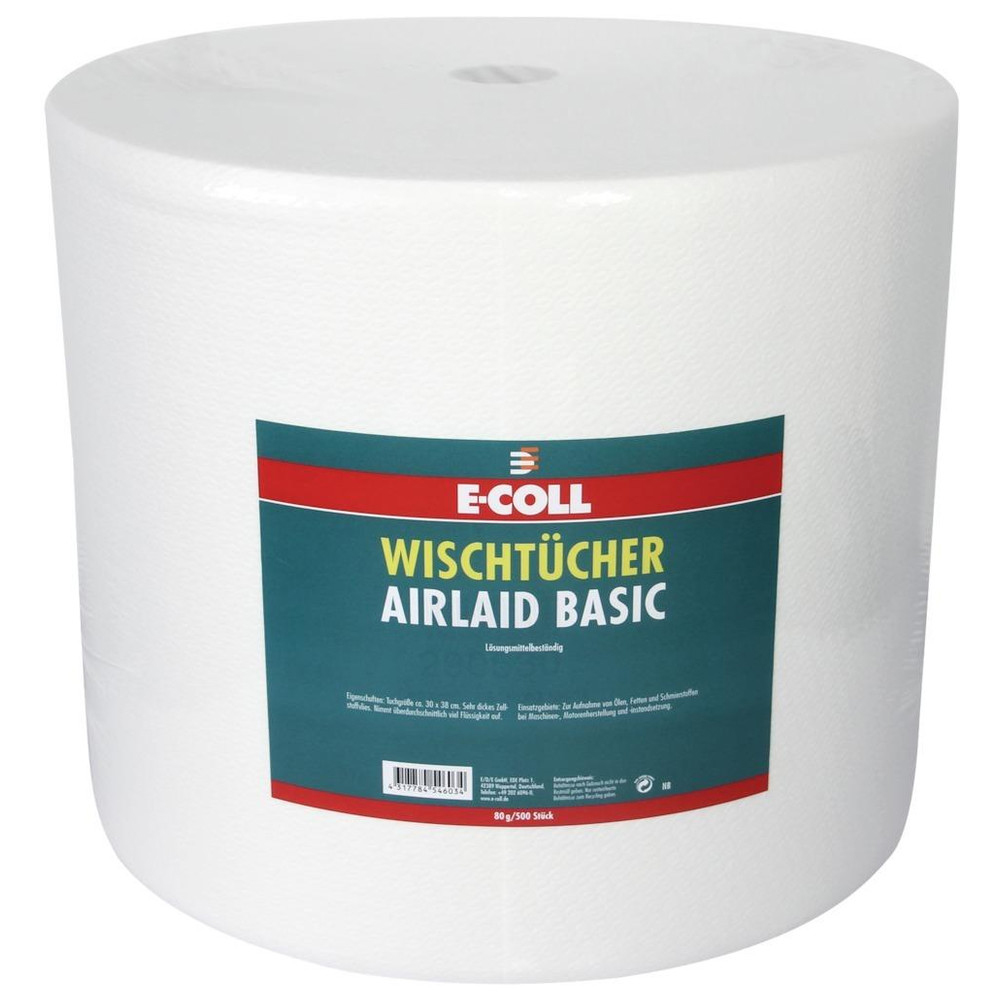 Wischtuch Airlaid Basic 500 Blatt 30 x 38 mm