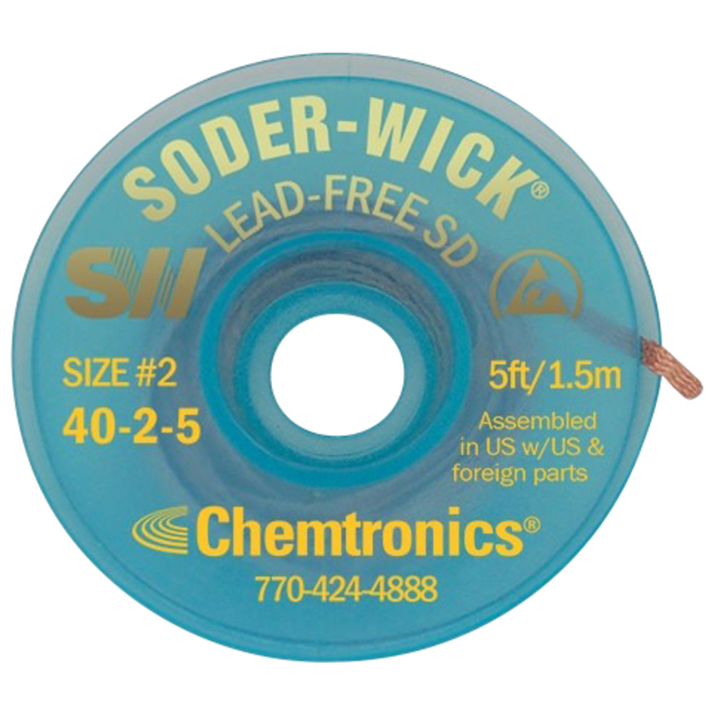 Soder-Wick Lead-Free Entlötlitze, 1,5 mm, 1,5 m