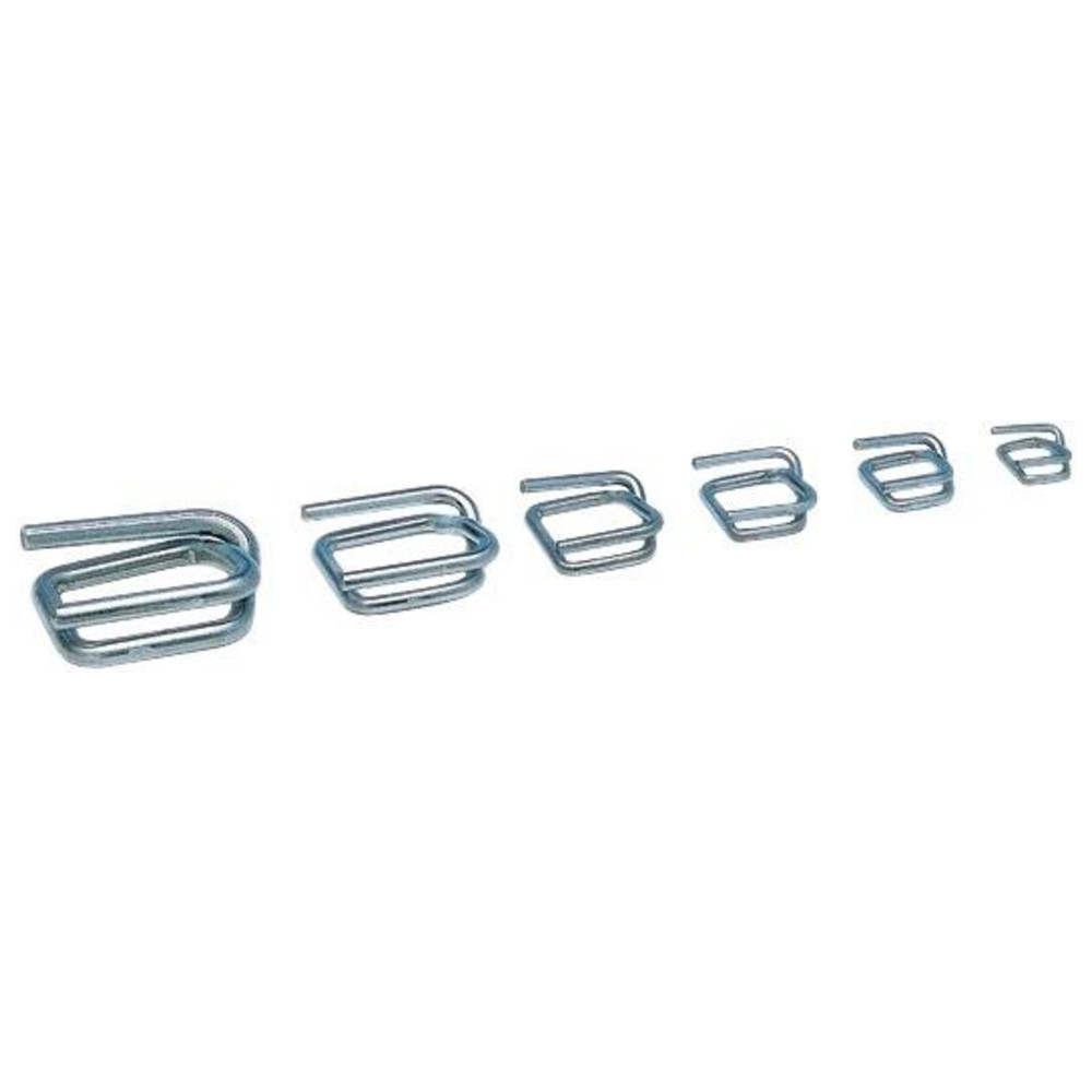Klemmen für PE-Band 13 mm, Karton a 1000 Stück