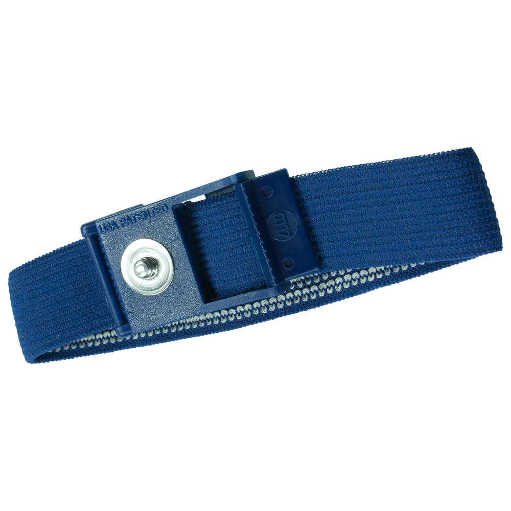 WETEC Handgelenkband, ESD, dunkelblau, 4 mm