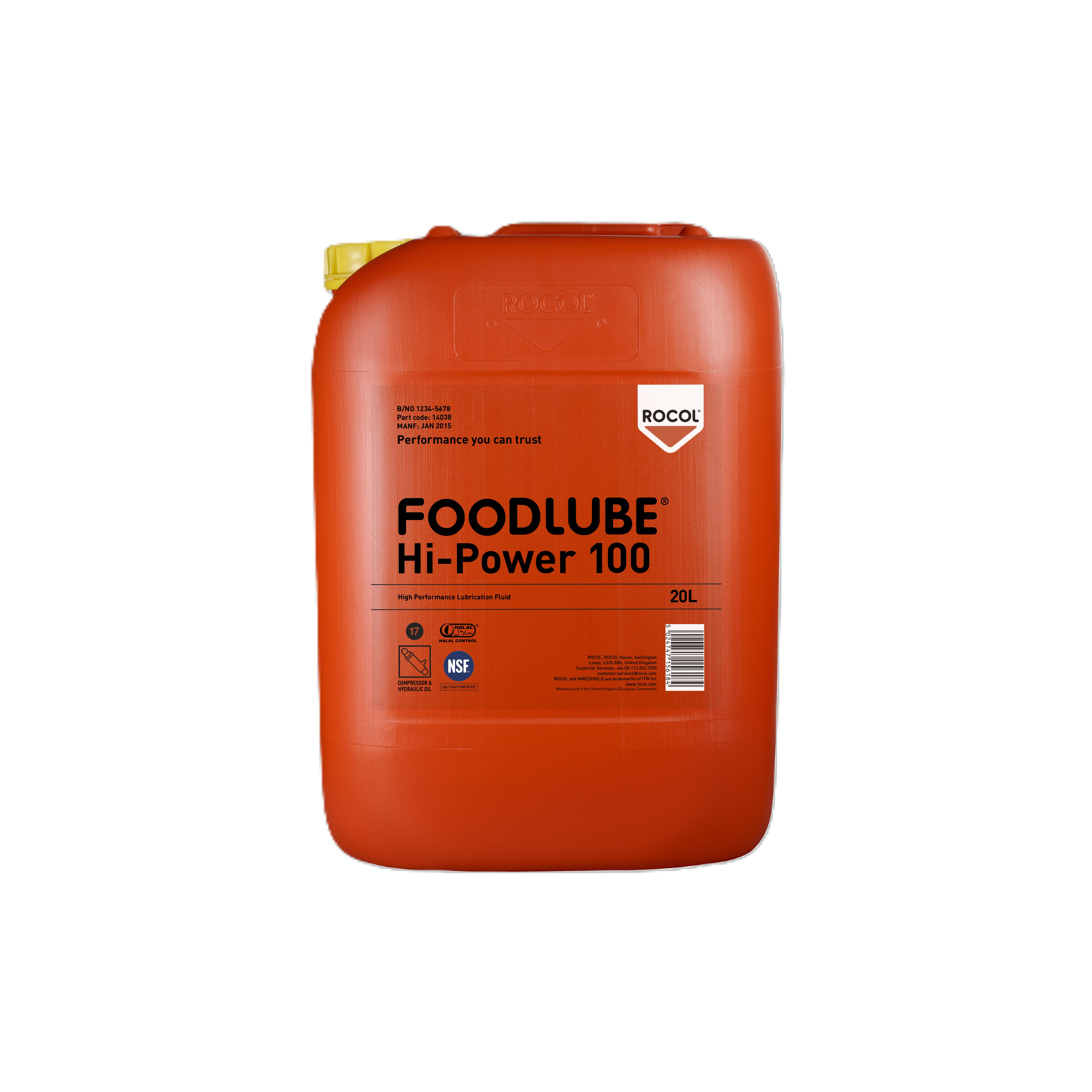 FOODLUBE HI-POWER 100 20L