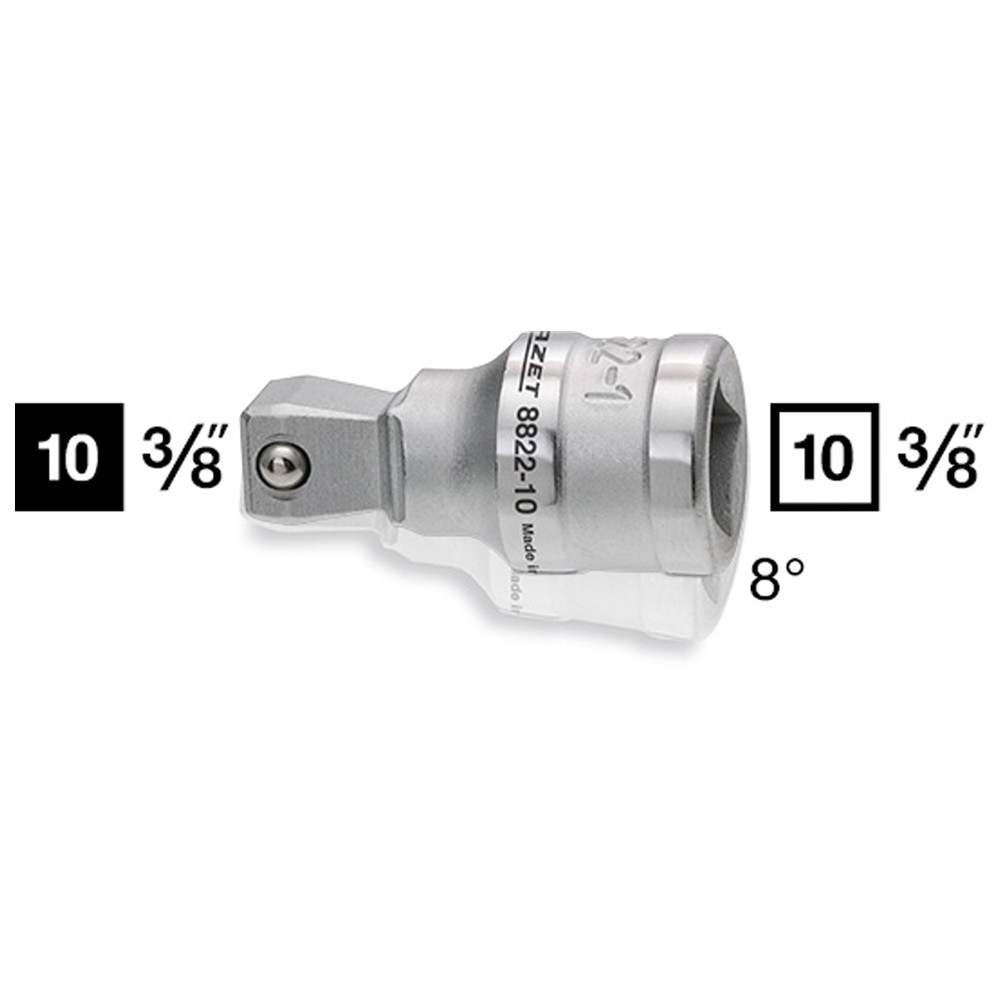 Verlängerung, schwenkbar 8822-1 - Vierkant hohl 10 mm (3/8 Zoll) - Vierkant mas