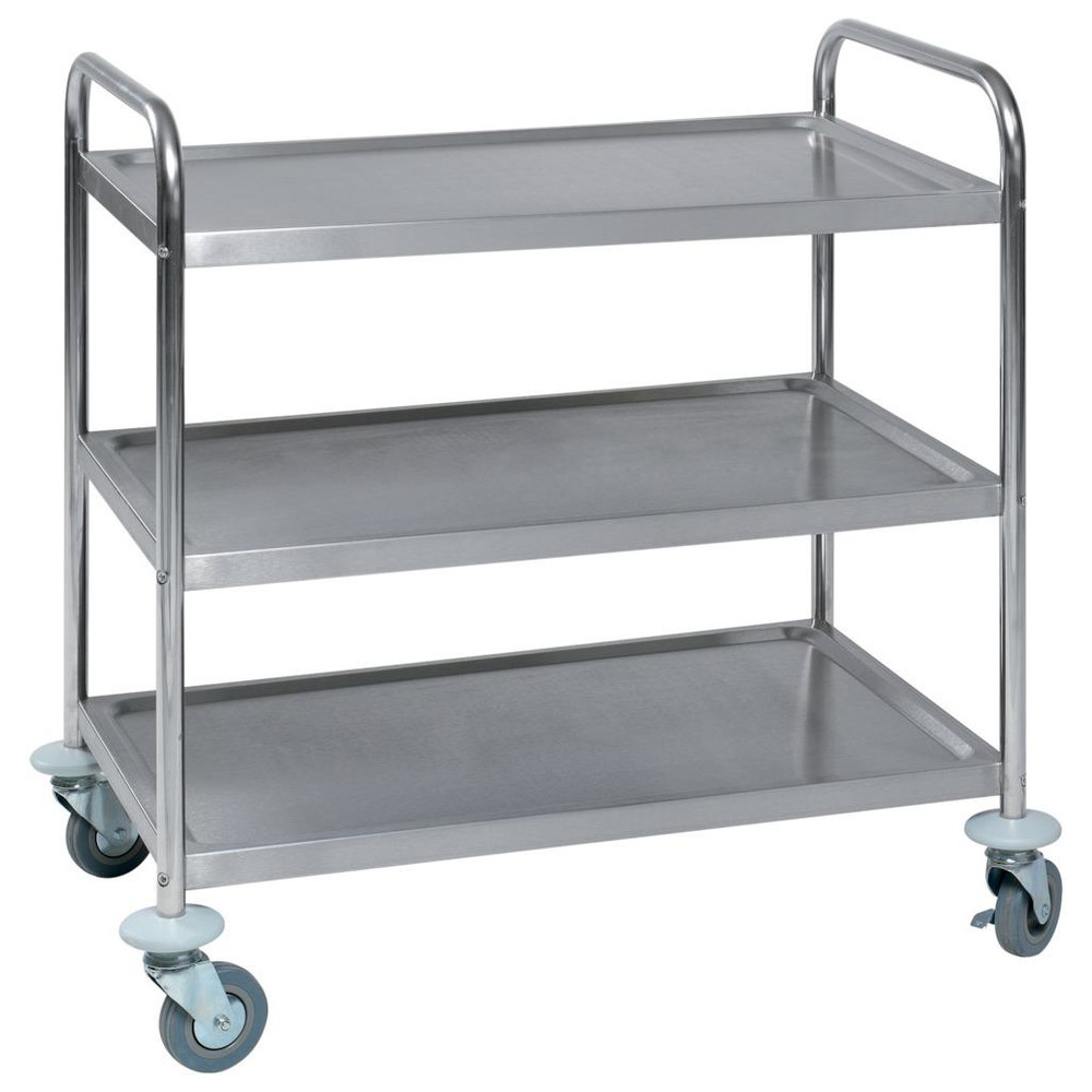 Tischwagen mit 3 Ladeflächen 790 x 500lstahl
