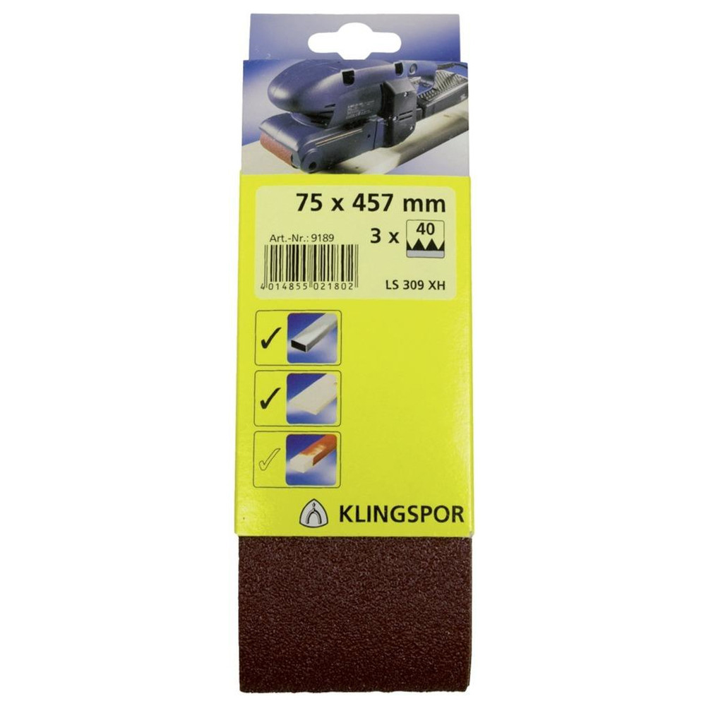 Kurzband SB 3Stck 100 x 560 mm K 40