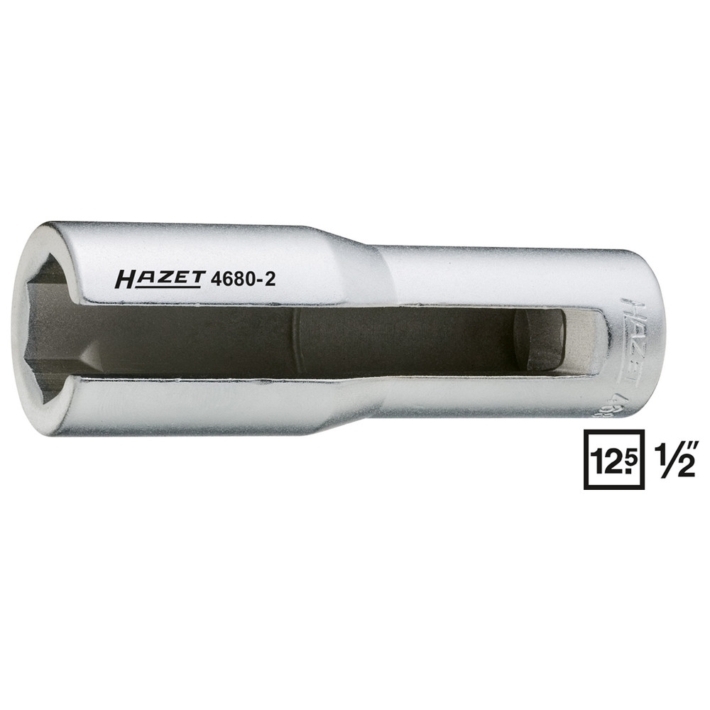 Lambda-Sonden-Einsatz 4680-2 - Vierkant hohl 12,5 mm (1/2 Zoll) - Außen-Sechska