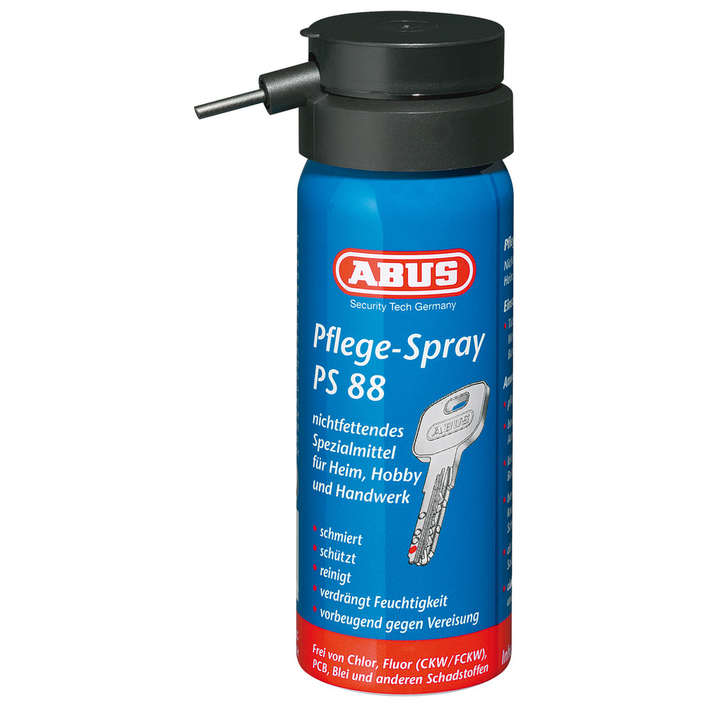 Abus Pflege-Spray PS 88, für Schlösser, 50 ml