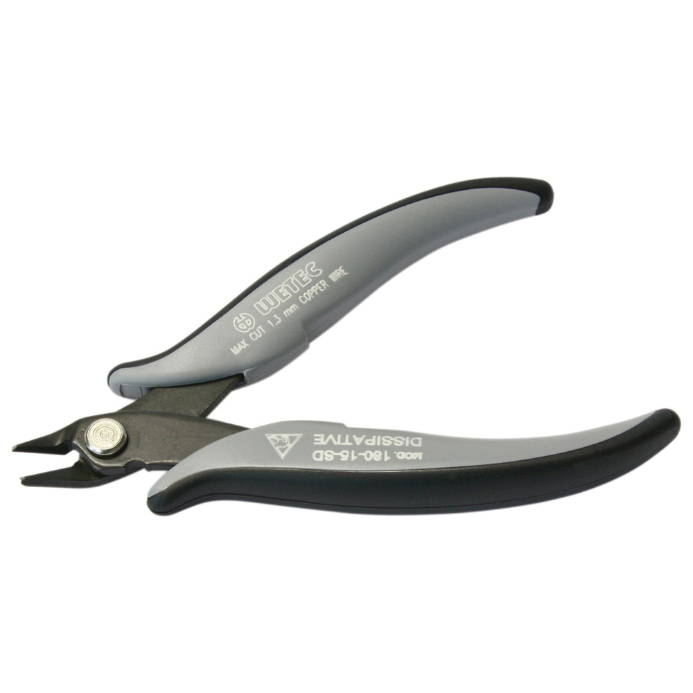 WETEC ECO Shear 180 mit Schneidüberstand, ESD-Griffe, Drahtüberstand 1,5 mm