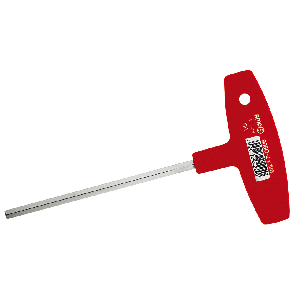 Sechskantschraubendreher mit Quergriff, 125 mm, 3 x 100 mm