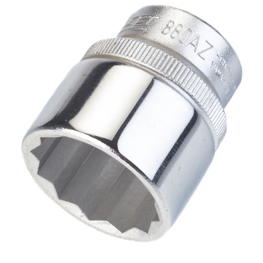 Steckschlüssel-Einsatz (Doppel-6kt.) 880AZ-7/8 - Vierkant hohl 10 mm (3/8 Zoll)