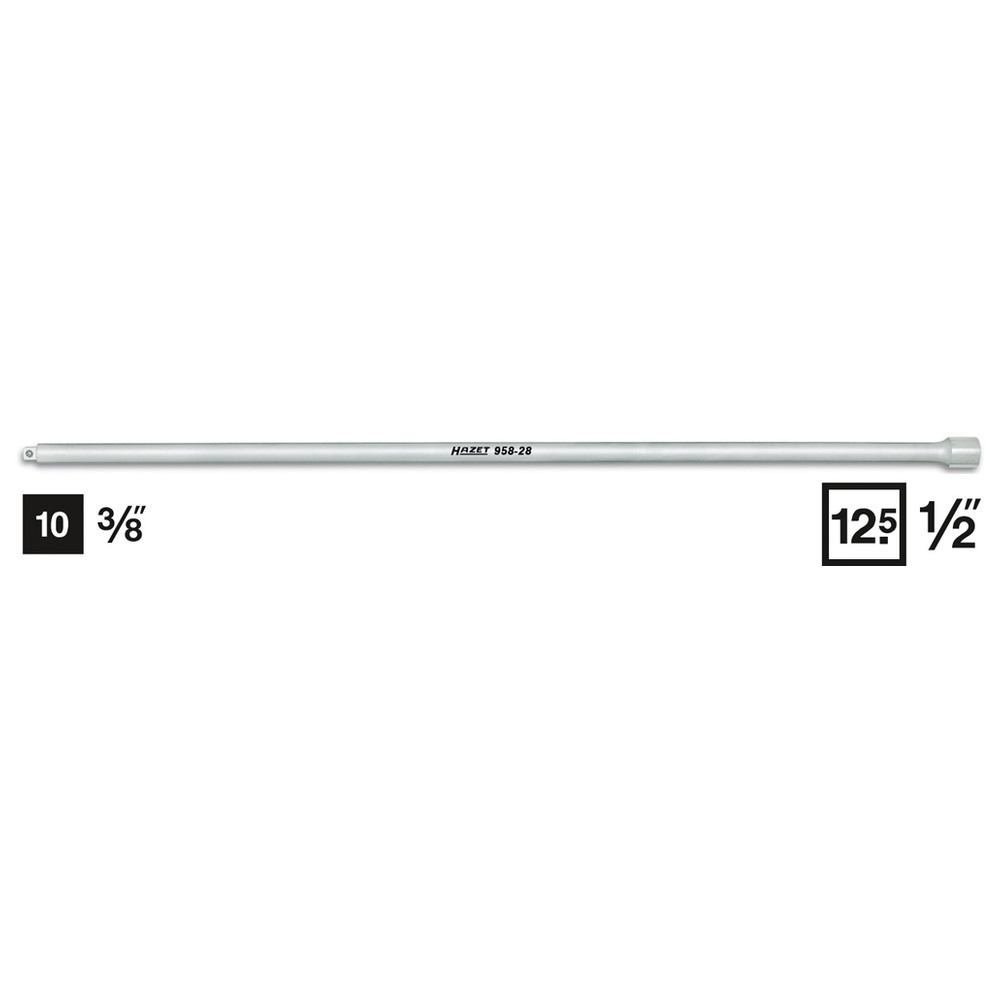 Adapter-Verlängerung 958-28 - Vierkant hohl 12,5 mm (1/2 Zoll) - Vierkant massi