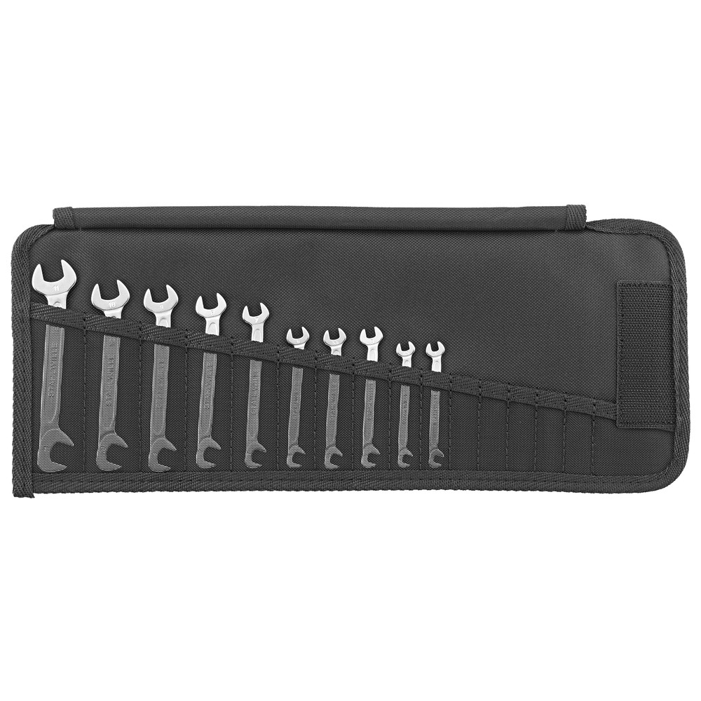 Doppelmaulschlüssel-Satz ELECTRIC Nr. 12/10, in Rolltasche