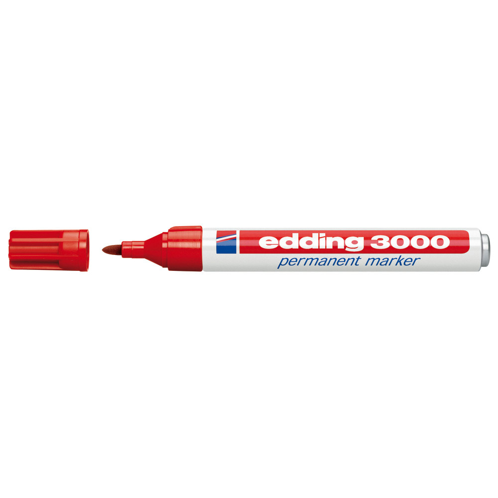 Permanentmarker Nr. 3000 rot