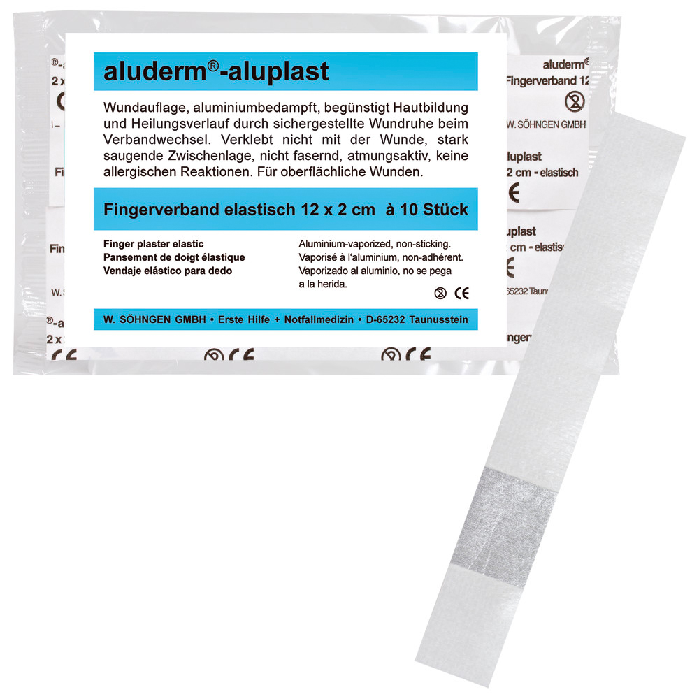 aluderm-aluplast Fingerverband 12 x 2 cm, elastisch