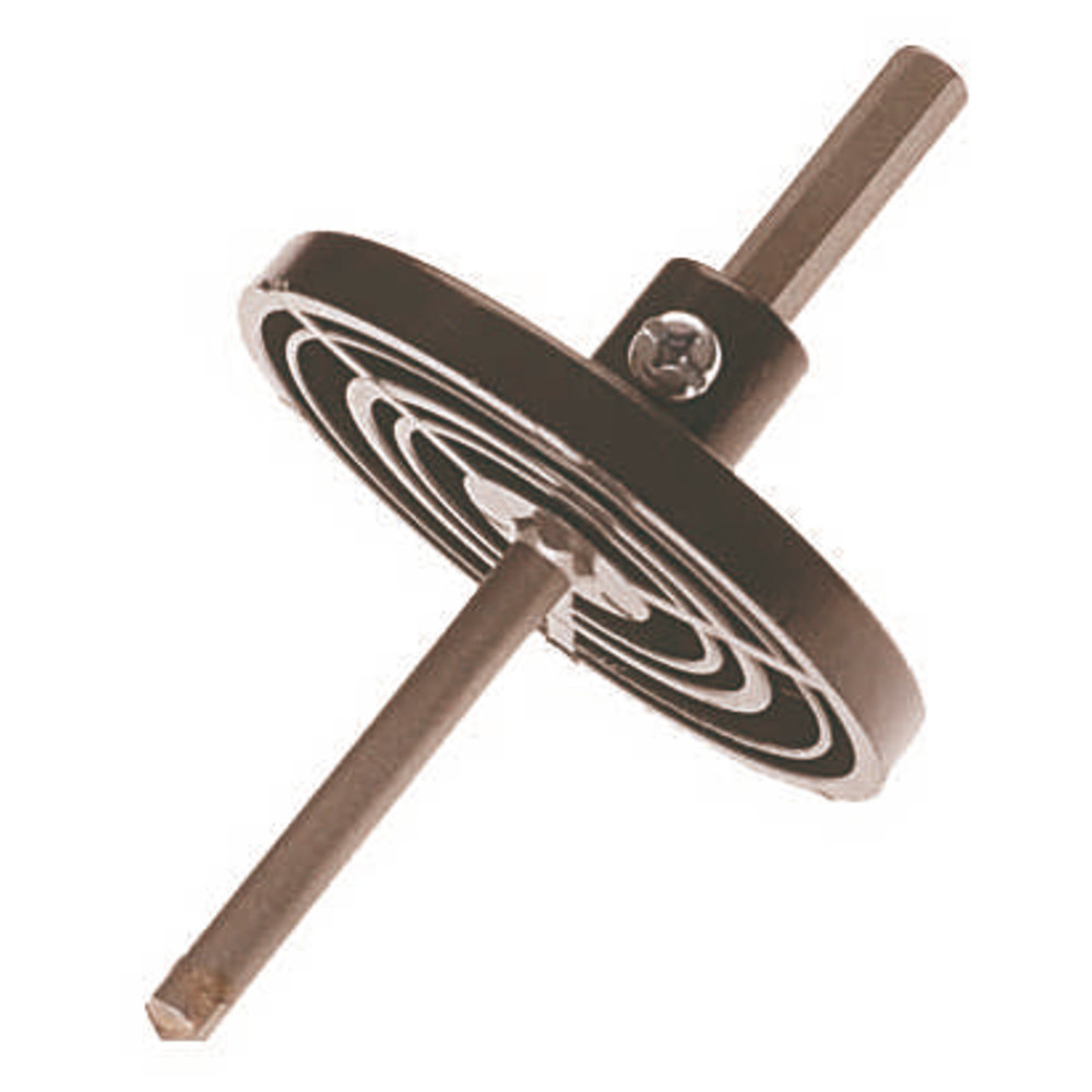 Aufnahmeteller für Lochbohrer, Ø 33 - 83 mm
