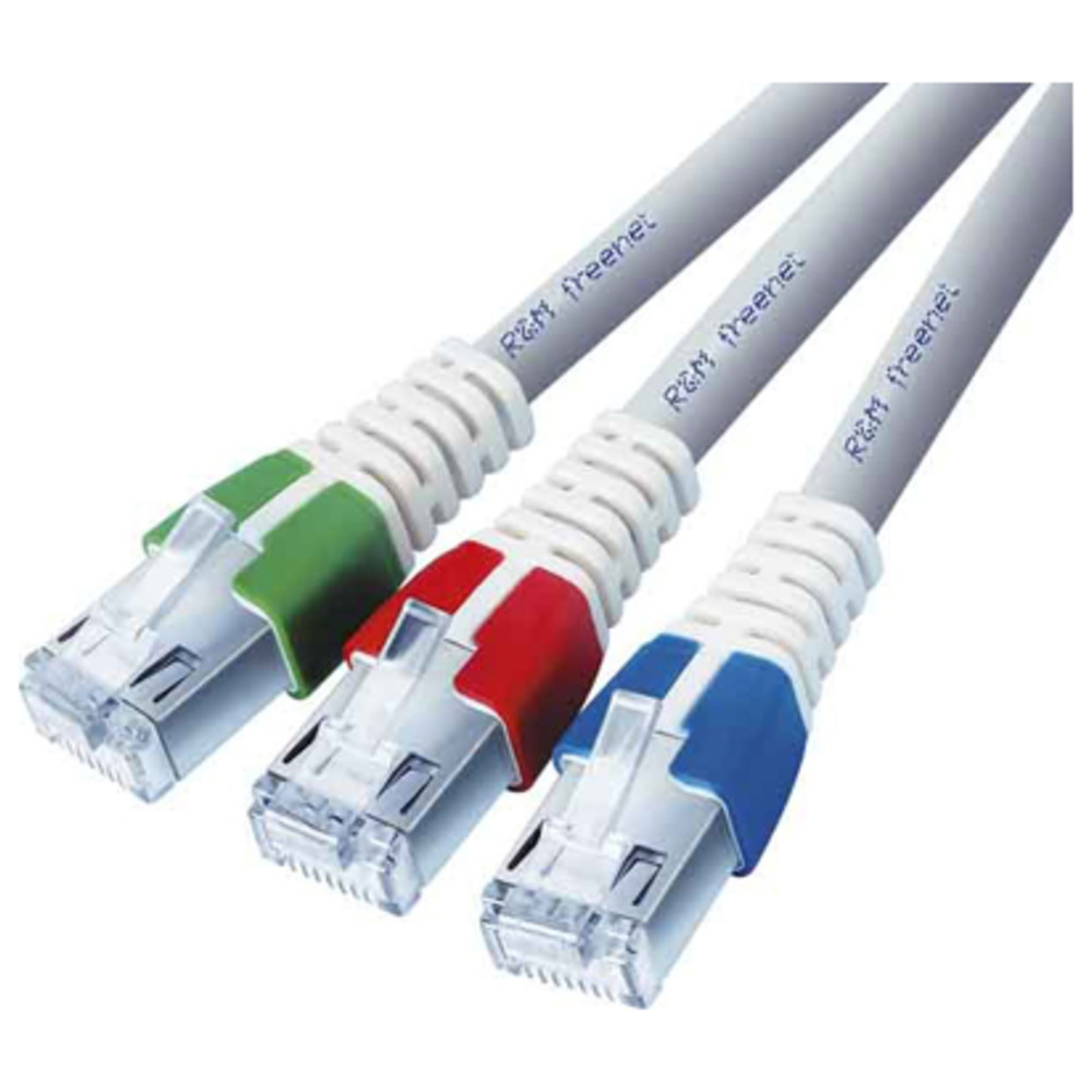 Farbcodierung für Datenkabel, blau