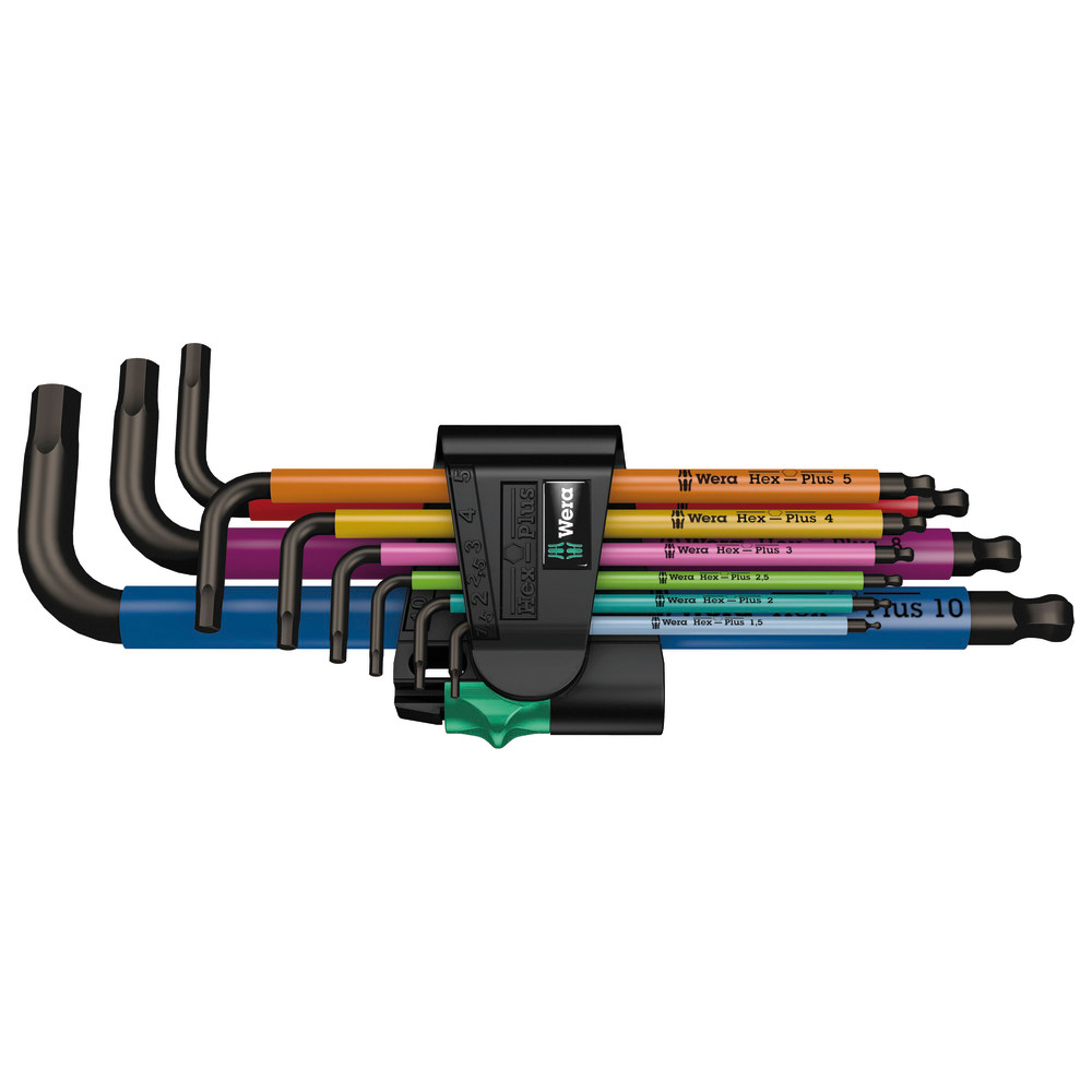 Winkelschraubendreher Satz 9-teilig Multicolor