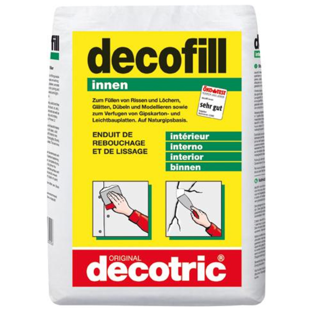 Decofill Spachtelmasse 10kg Sack, innen