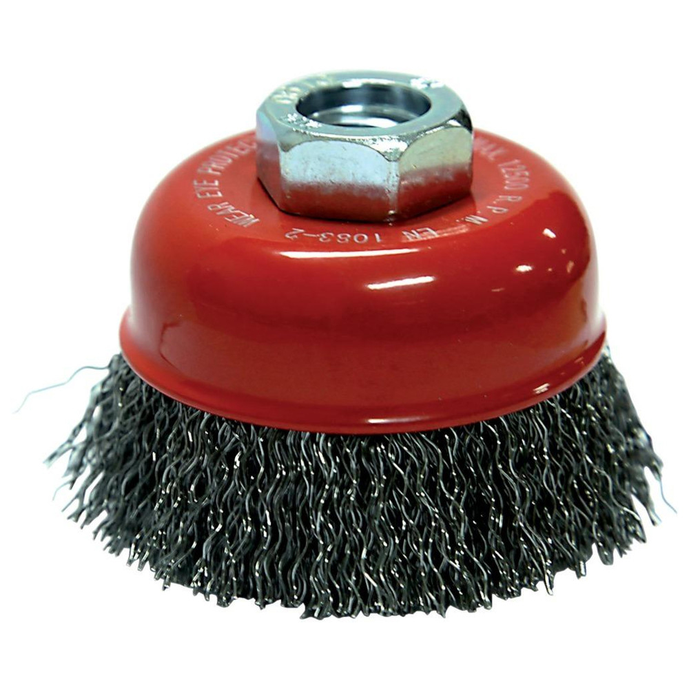 Topfbürste Edelstahl 60 x 0,3 mm gewellt