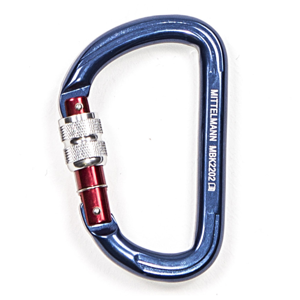 Karabinerhaken MBK 2202, EN 362, Aluminium