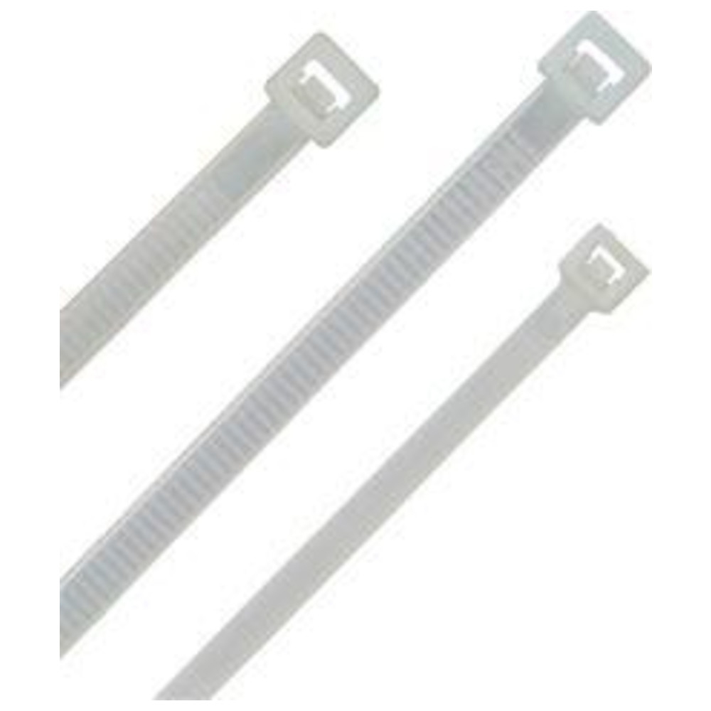 Nylon Kabelbinder Set transparent, sortiert