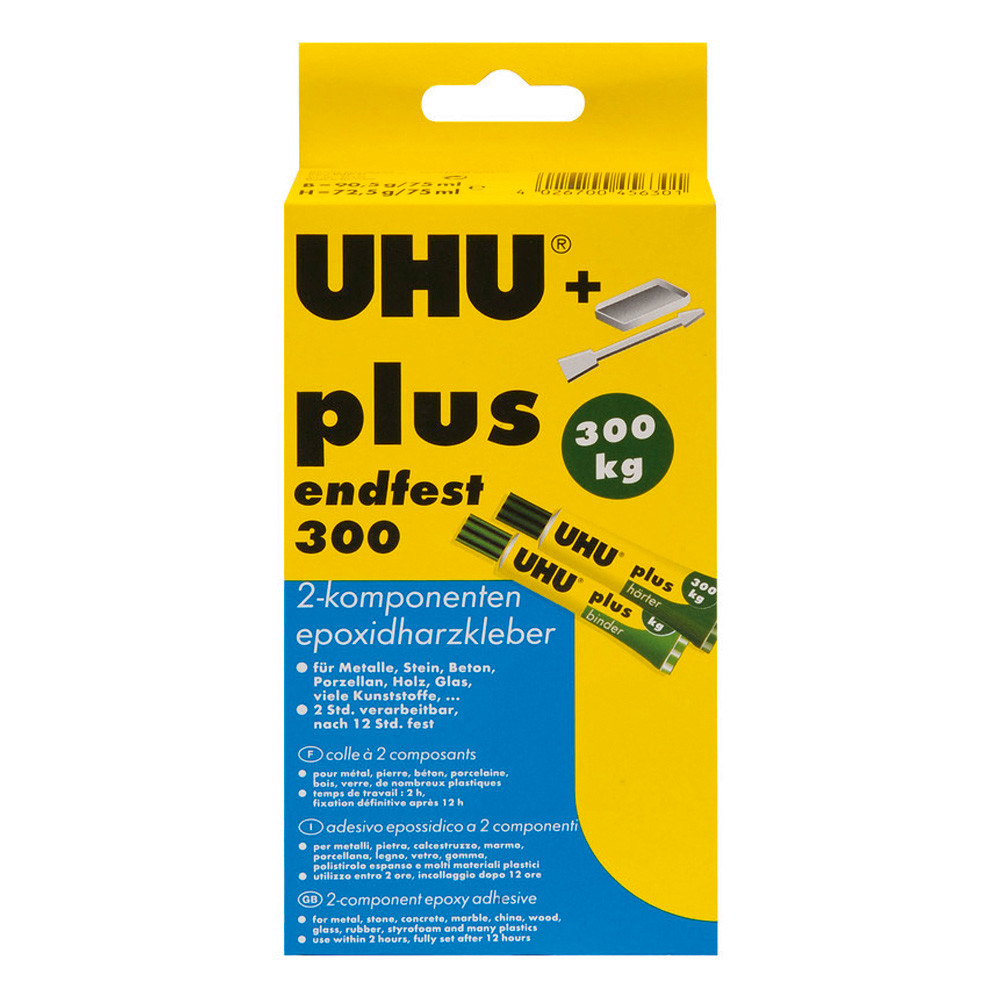 Plus Endfest 300, 45630, Tube Binder/Härter 163 g, Faltschachtel