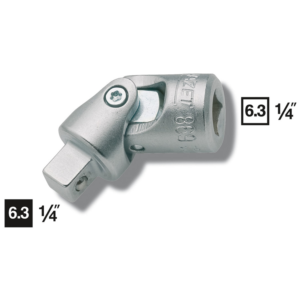 Universalgelenk 869 - Vierkant hohl 6,3 mm (1/4 Zoll) - Vierkant massiv 6,3 mm