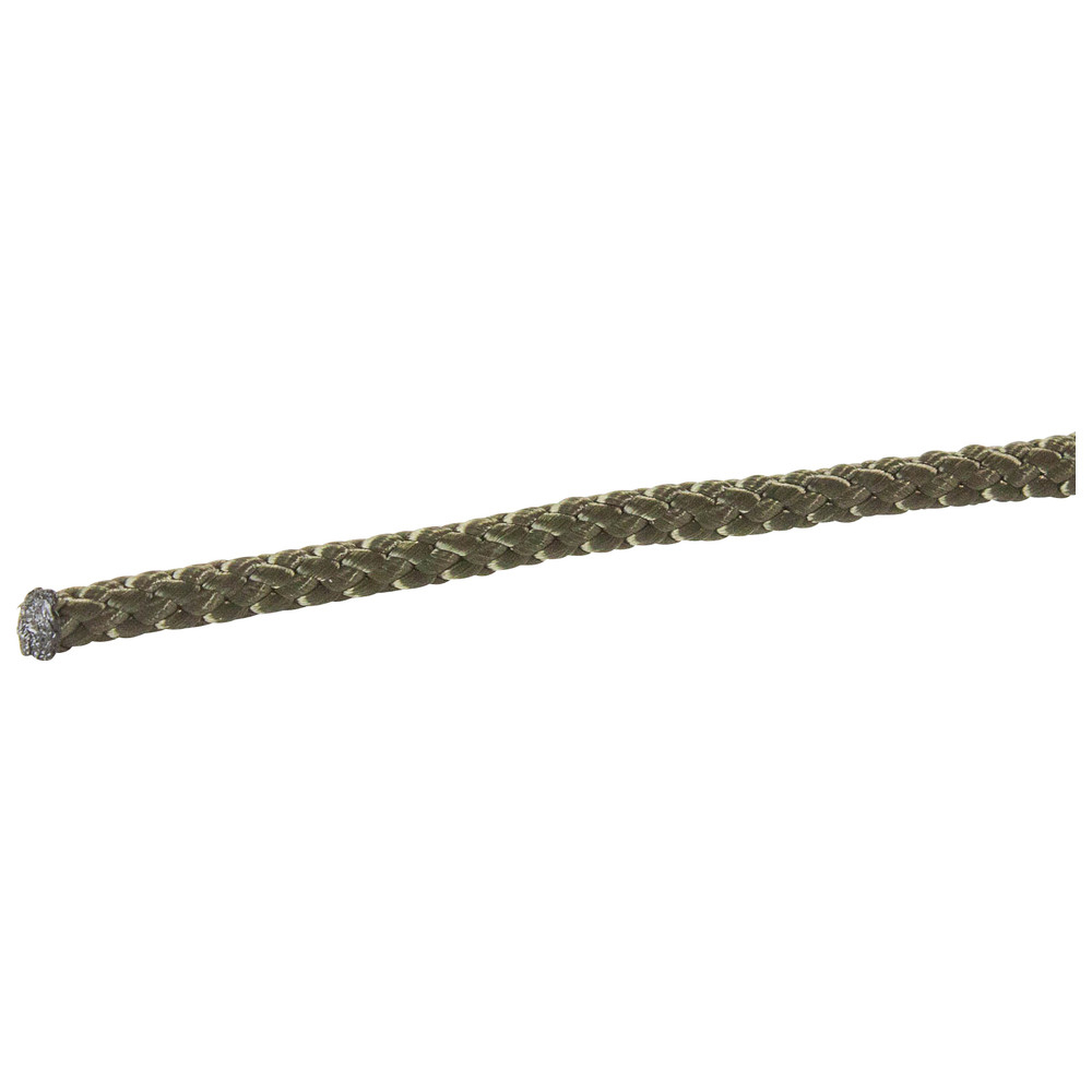 Dönges Faserseil aus Polypropylen, 2 mm, bronzegrün, geflochten