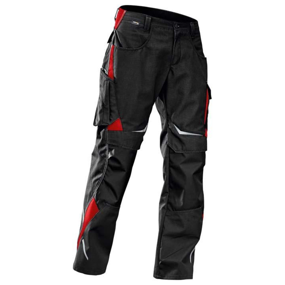 Hose Pulsschlag high schwarz/rot, Gr. 102