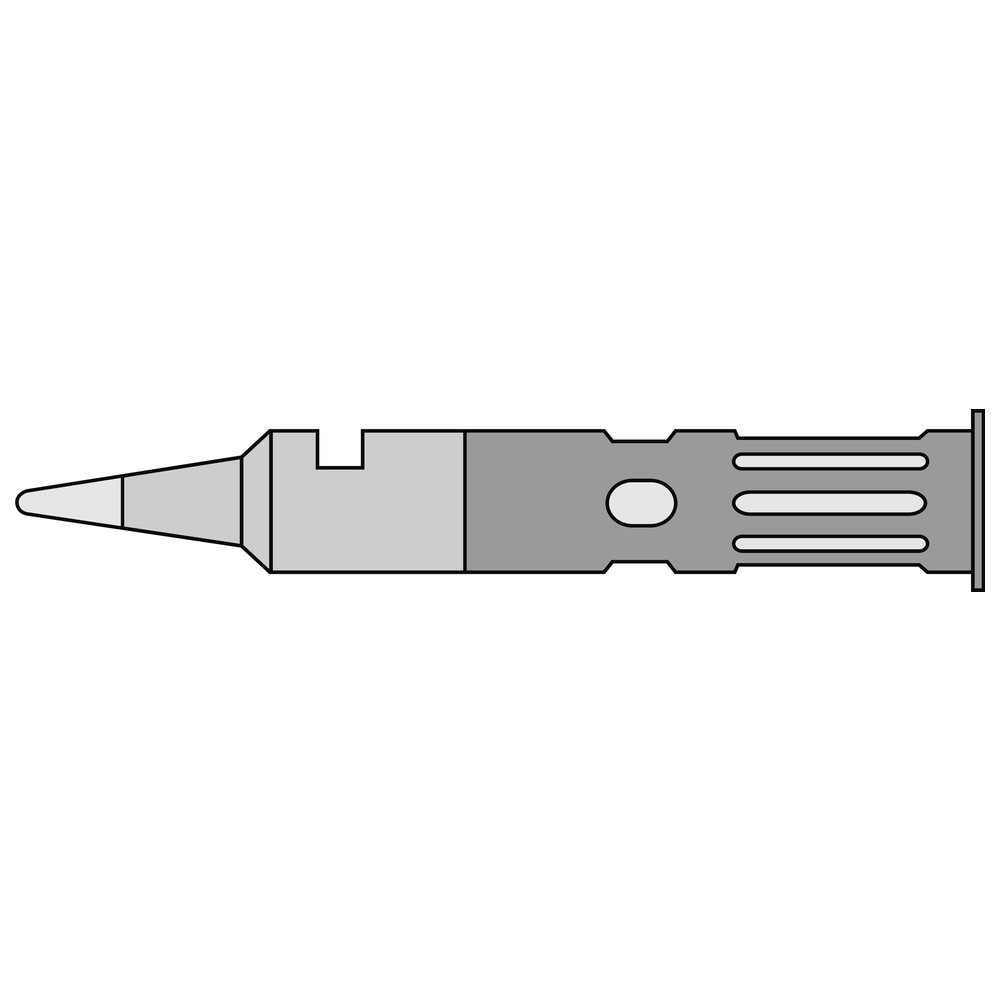 Weller Lötspitze für Pyropen, 60 01 05/Ø 0,5 mm, Nadelform